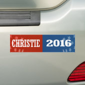 CHRISTIE 2016年 バンパーステッカー (車上)