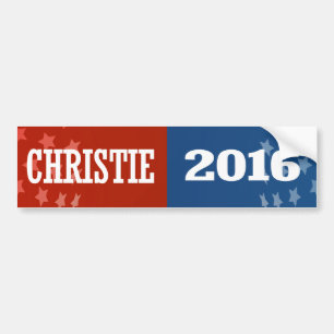 CHRISTIE 2016年 バンパーステッカー