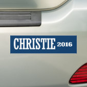CHRISTIE 2016年 バンパーステッカー (車上)