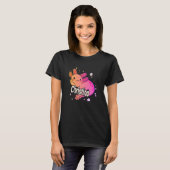 CHRISTINA – 愛らしいAXOLで美しい女の子の名前 Tシャツ (正面フル)