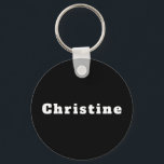 Christine キーホルダー<br><div class="desc">Schlüsselanhänger mit Namen Christine</div>