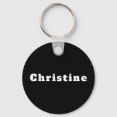 Christine キーホルダー (正面)