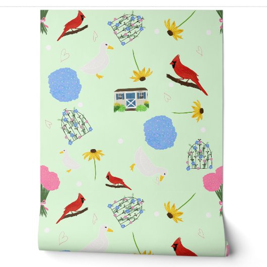 Christine's Garden Cottagecore 壁紙 (ほどく)