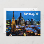 Christkindl_Market,_Nuremberg,_Bavaria,_Germany.. ポストカード (正面/裏面)