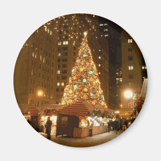 Christkindlmarket - 2005年12月21日シカゴ マグネット (正面)