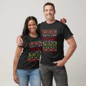 Christm薬局マネージャーのための醜いセーターギフト Tシャツ (ユニセックス)
