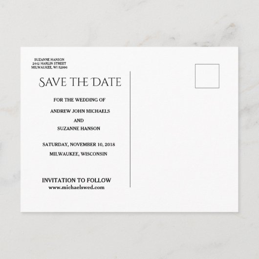 Christmaの伝統的なカトリック教の保存日付 案内ポストカード (裏面)