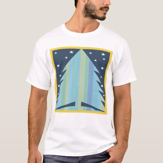 Christmaの木のTシャツ Tシャツ (正面)