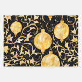 Christmaラッピング紙フラットシートセット3 ラッピングペーパーシート (正面2)