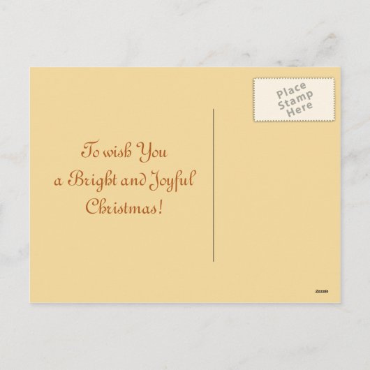 Christmaヴィンテージリトルエンジェルを発表 シーズンポストカード (裏面)