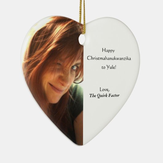Christmahanukwanzika セラミックオーナメント (右)