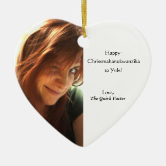 Christmahanukwanzika セラミックオーナメント