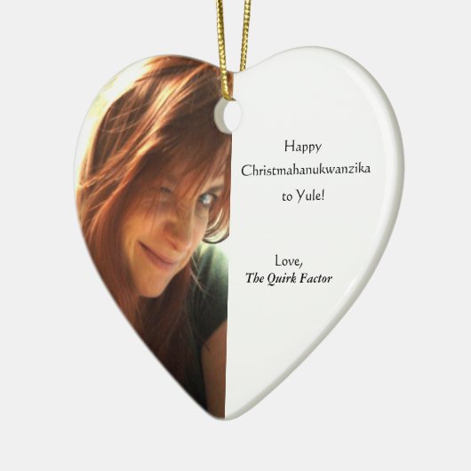 Christmahanukwanzika セラミックオーナメント (左)