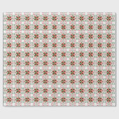 Christmanのキルトのギフト用包装紙 ラッピングペーパー (フラット)