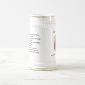 Christmanビールステイン22oz ビールジョッキ (中央)