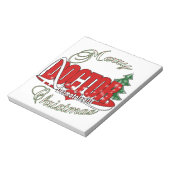 CHRISTMAS博士のDermatologist ノートパッド (回転)