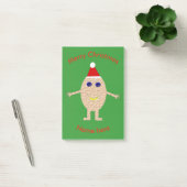 Christmas おもしろい Egg Post it notes Pad ポストイット (オフィス)