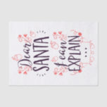 Christmas おもしろい Santa I Can Explain 薄葉紙<br><div class="desc">この感じクリスマスは有罪か？サンタと少しトラブルに巻き込まれた人を知ってる人は？このもしデザインは彼らにとって完璧だ。特別なおもしろいtouchにパーソナライズできるクリスマスプレゼントだ。</div>