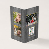 Christmas お気に入りの Gnomies Old Wood Family Photo (外部)