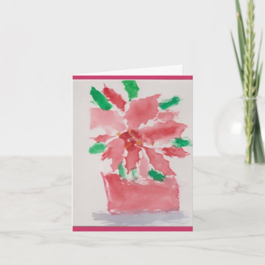 Christmas&の冬休みのパーティの招待状 招待状 (正面)