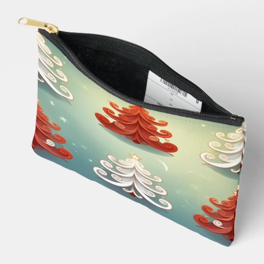 Christmas アクセサリーポーチ (見開き)