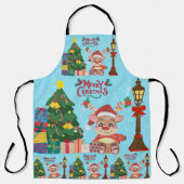 christmas エプロン (正面)