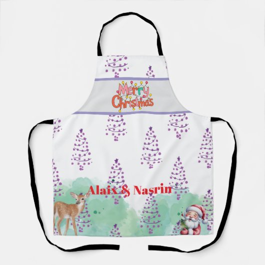 Christmas  エプロン (正面)