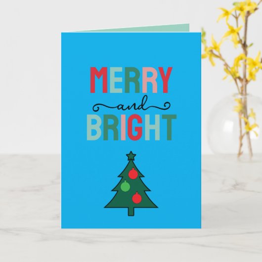 Christmas カード (黄色い花)