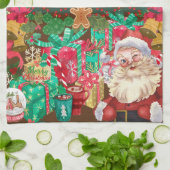 christmas キッチンタオル (折り畳み)