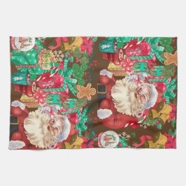 christmas キッチンタオル