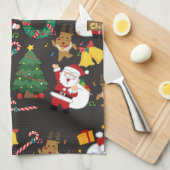 christmas キッチンタオル (四つ折り)