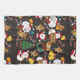 christmas キッチンタオル
