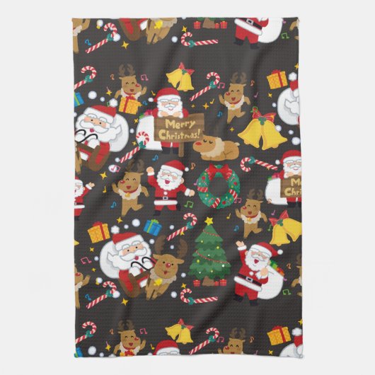 christmas キッチンタオル (縦)