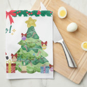 christmas キッチンタオル (四つ折り)