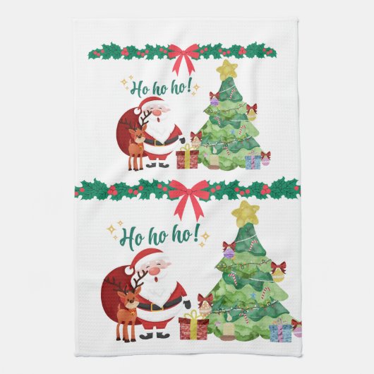 christmas キッチンタオル (縦)