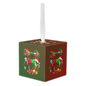 Christmas キューブオーナメント (裏面アングル)