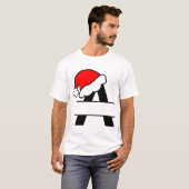 Christmas クール Alphabet 'A' Boys' T-shirのデザイン Tシャツ (正面フル)