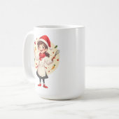 Christmas コーヒーマグカップ (正面左)