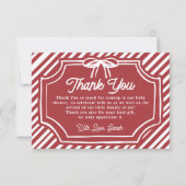 Christmas  サンキューカード (正面)