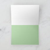 Christmas  サンキューカード (内部)