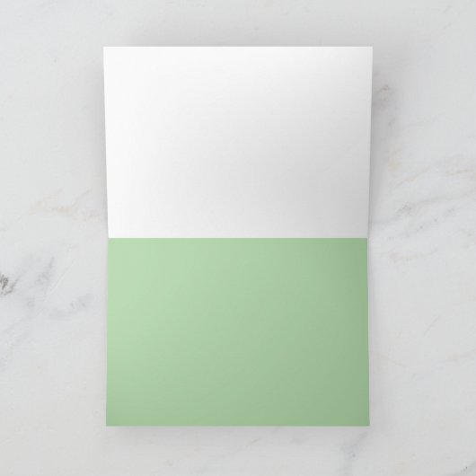 Christmas  サンキューカード (内部)