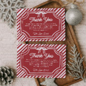 Christmas  サンキューカード