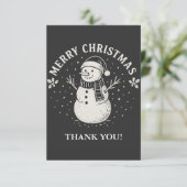 Christmas サンキューカード (スタンド正面)