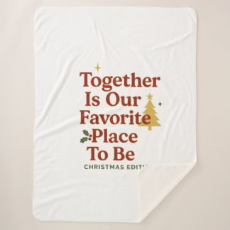 christmas シェルパブランケット