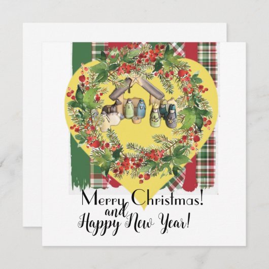 Christmas! シーズンカード (正面/裏面)