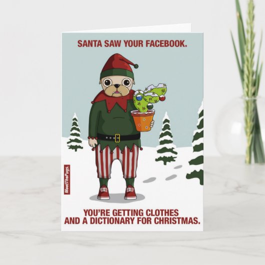 CHRISTMAS シーズンカード (正面)