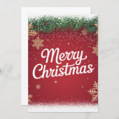 Christmas  シーズンカード (正面/裏面)