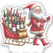 Christmas  シール (正面)