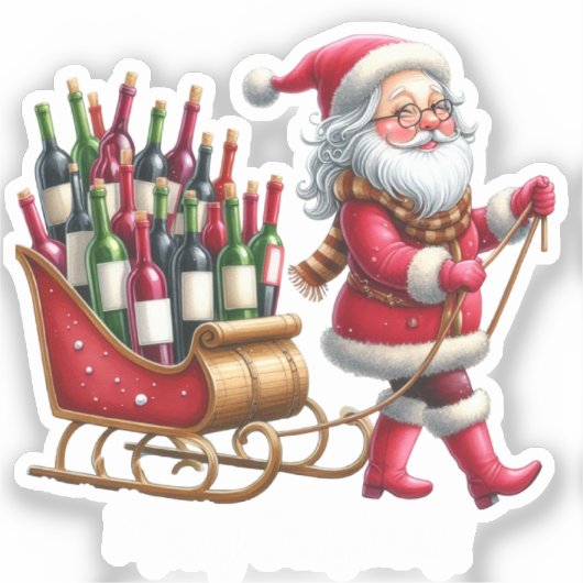 Christmas シール (正面)