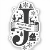 christmas シール (正面)